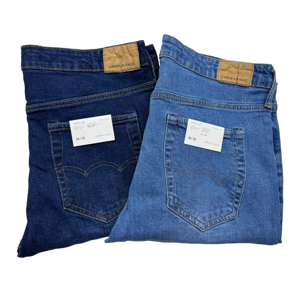American Eagle Jeans Combo - Light blue + Dark blue - Image 3