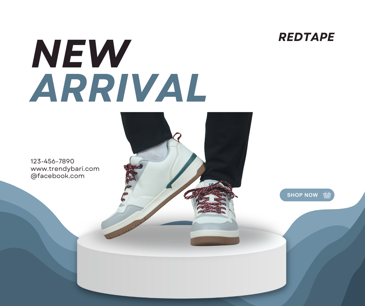 RedTape Premium Shoes- White - Image 3