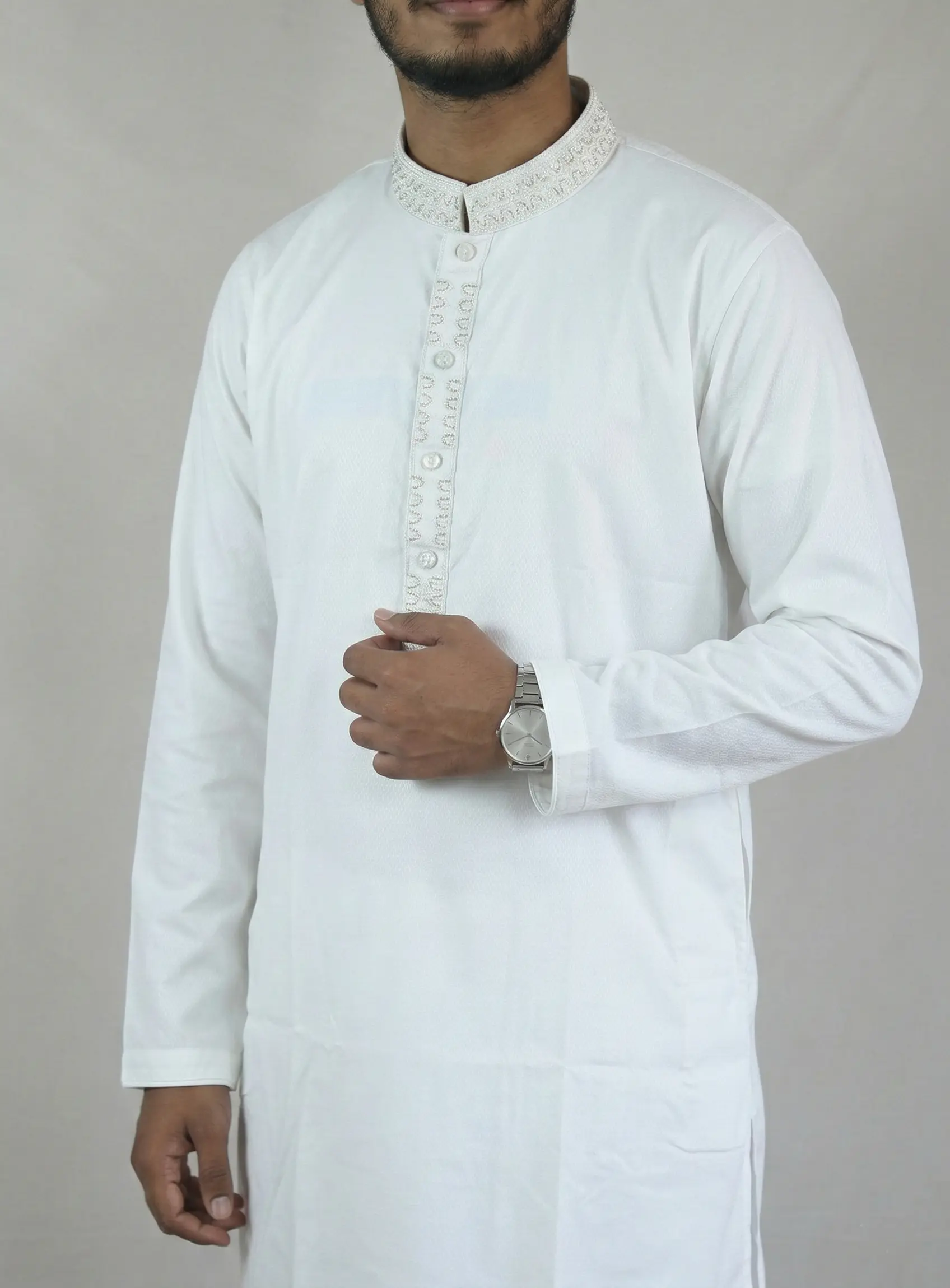 Alan Soly Panjabi - White - Image 4